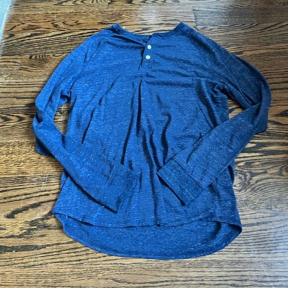 men’s target long sleeve 3 button shirt - Picture 1 of 3